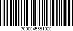 Código de barras (EAN, GTIN, SKU, ISBN): '7890045651328'