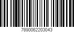 Código de barras (EAN, GTIN, SKU, ISBN): '7890062203043'