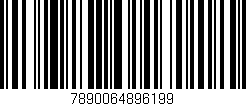 Código de barras (EAN, GTIN, SKU, ISBN): '7890064896199'