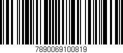 Código de barras (EAN, GTIN, SKU, ISBN): '7890069100819'