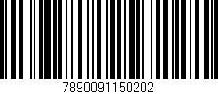 Código de barras (EAN, GTIN, SKU, ISBN): '7890091150202'