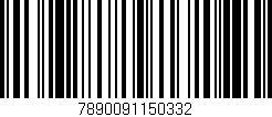 Código de barras (EAN, GTIN, SKU, ISBN): '7890091150332'