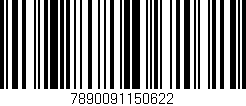 Código de barras (EAN, GTIN, SKU, ISBN): '7890091150622'