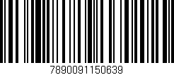 Código de barras (EAN, GTIN, SKU, ISBN): '7890091150639'