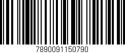 Código de barras (EAN, GTIN, SKU, ISBN): '7890091150790'