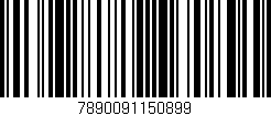 Código de barras (EAN, GTIN, SKU, ISBN): '7890091150899'