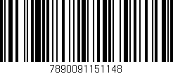 Código de barras (EAN, GTIN, SKU, ISBN): '7890091151148'
