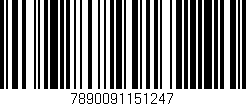 Código de barras (EAN, GTIN, SKU, ISBN): '7890091151247'