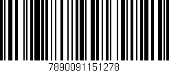 Código de barras (EAN, GTIN, SKU, ISBN): '7890091151278'