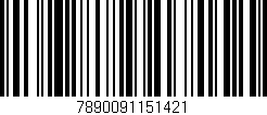 Código de barras (EAN, GTIN, SKU, ISBN): '7890091151421'