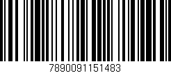 Código de barras (EAN, GTIN, SKU, ISBN): '7890091151483'