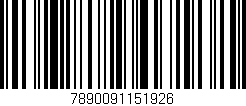 Código de barras (EAN, GTIN, SKU, ISBN): '7890091151926'