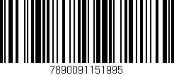 Código de barras (EAN, GTIN, SKU, ISBN): '7890091151995'