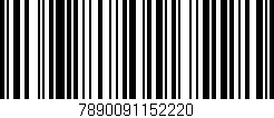 Código de barras (EAN, GTIN, SKU, ISBN): '7890091152220'