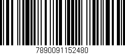 Código de barras (EAN, GTIN, SKU, ISBN): '7890091152480'
