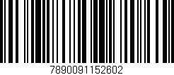 Código de barras (EAN, GTIN, SKU, ISBN): '7890091152602'