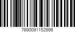 Código de barras (EAN, GTIN, SKU, ISBN): '7890091152886'