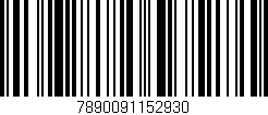 Código de barras (EAN, GTIN, SKU, ISBN): '7890091152930'