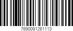 Código de barras (EAN, GTIN, SKU, ISBN): '7890091261113'