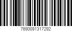 Código de barras (EAN, GTIN, SKU, ISBN): '7890091317292'