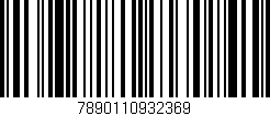 Código de barras (EAN, GTIN, SKU, ISBN): '7890110932369'