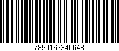 Código de barras (EAN, GTIN, SKU, ISBN): '7890162340648'