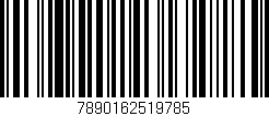 Código de barras (EAN, GTIN, SKU, ISBN): '7890162519785'