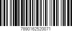 Código de barras (EAN, GTIN, SKU, ISBN): '7890162520071'