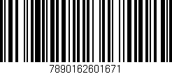 Código de barras (EAN, GTIN, SKU, ISBN): '7890162601671'