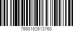 Código de barras (EAN, GTIN, SKU, ISBN): '7890162813760'
