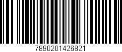 Código de barras (EAN, GTIN, SKU, ISBN): '7890201426821'