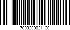 Código de barras (EAN, GTIN, SKU, ISBN): '7890203021130'
