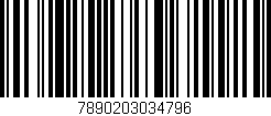 Código de barras (EAN, GTIN, SKU, ISBN): '7890203034796'