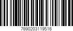 Código de barras (EAN, GTIN, SKU, ISBN): '7890203119516'