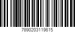 Código de barras (EAN, GTIN, SKU, ISBN): '7890203119615'