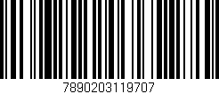 Código de barras (EAN, GTIN, SKU, ISBN): '7890203119707'