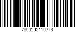 Código de barras (EAN, GTIN, SKU, ISBN): '7890203119776'