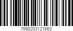 Código de barras (EAN, GTIN, SKU, ISBN): '7890203121663'