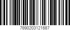 Código de barras (EAN, GTIN, SKU, ISBN): '7890203121687'