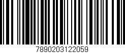 Código de barras (EAN, GTIN, SKU, ISBN): '7890203122059'