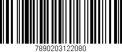 Código de barras (EAN, GTIN, SKU, ISBN): '7890203122080'