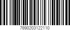 Código de barras (EAN, GTIN, SKU, ISBN): '7890203122110'