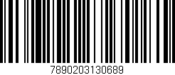 Código de barras (EAN, GTIN, SKU, ISBN): '7890203130689'