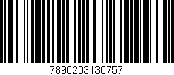 Código de barras (EAN, GTIN, SKU, ISBN): '7890203130757'