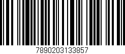 Código de barras (EAN, GTIN, SKU, ISBN): '7890203133857'