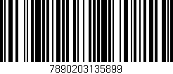Código de barras (EAN, GTIN, SKU, ISBN): '7890203135899'