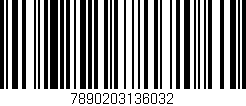 Código de barras (EAN, GTIN, SKU, ISBN): '7890203136032'