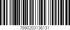 Código de barras (EAN, GTIN, SKU, ISBN): '7890203136131'