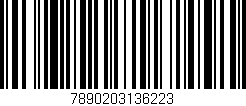 Código de barras (EAN, GTIN, SKU, ISBN): '7890203136223'