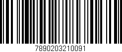 Código de barras (EAN, GTIN, SKU, ISBN): '7890203210091'